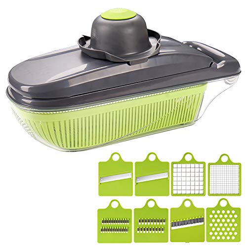 Cortadora en espiral para verduras con 8 cuchillas intercambiables miniatura 1
