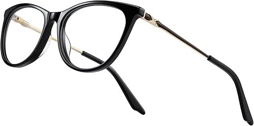 Miniatura 1 de RB.Pilot Gafas de lectura de ojo de gato para mujer, lectores de bloqueo de luz azul, montura de acetato y bisagra de resorte