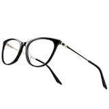 Cat Eye Reading Glasses for Women Blue Light Blocking Readers- Acetate Frame Spring Hinge