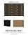 Outdoor Rug Carpet Waterproof 6x9 ft Patio Rug Mat Indoor Outdoor Area Rug for RV Camping Picnic Reversible Lightweight Plastic Straw Outside Rug for Patio Decor Decoration Boho Rug Black Brown