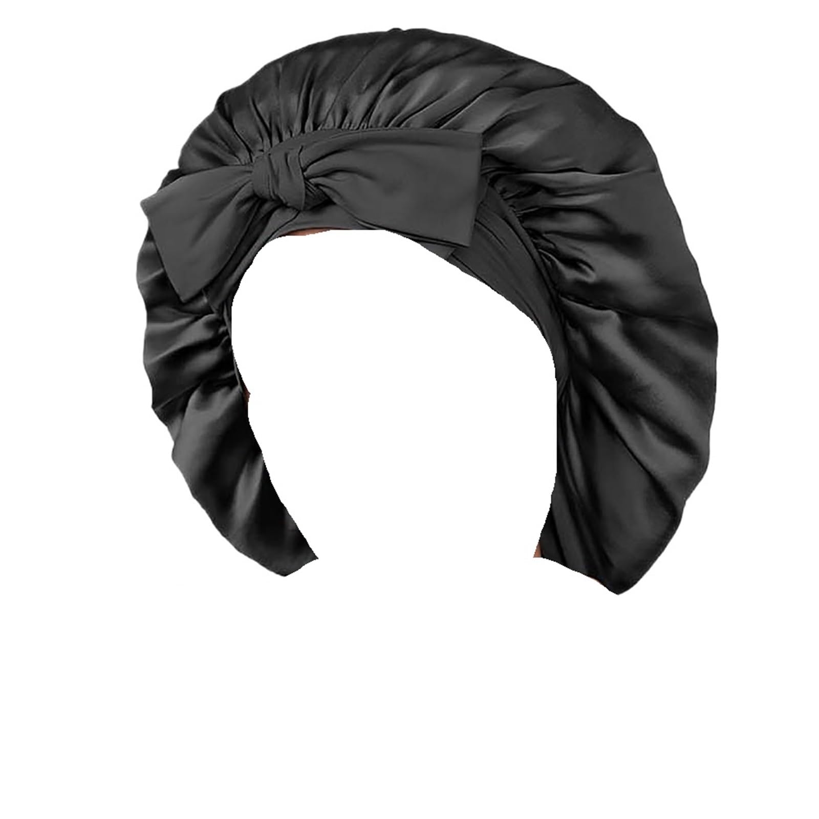 Gorro de Seda Gorro de seda for dormir for mujer, sombreros, diademas ajustables con elásticos anchos Para mujeres