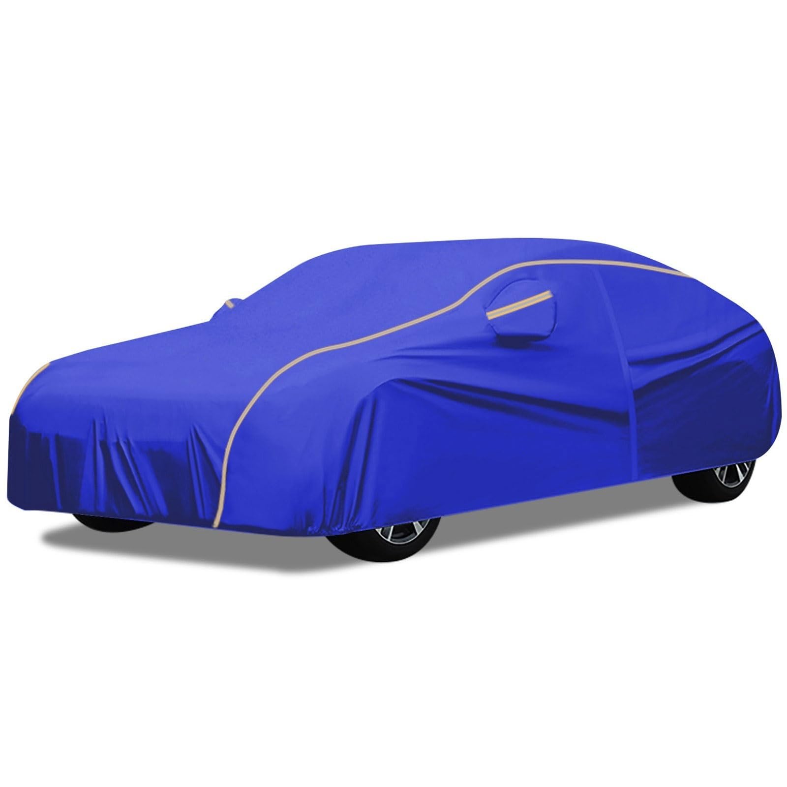 Bâche de protection voiture Audi Q5 housse imperméable anti-UV bleue