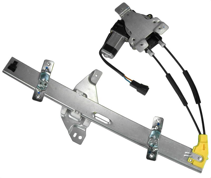 Image of TRQ Front Right Power Window Regulator & Motor Assembly Passenger Side | For 1997-2003 Pontiac Grand Prix GM1351123