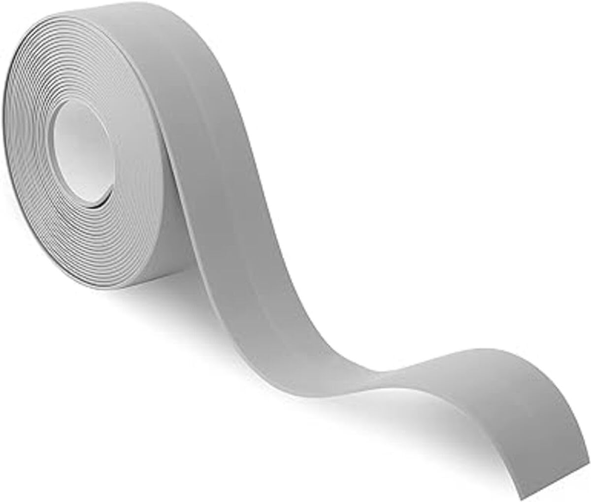 KITQO Bath Sealant Strip Self Adhesive Caulk Strips Flexible Waterproof Bath Sealant Strip Caulk Tape for Kitchen Bathtub Toilet Floor Corner Wall Shower Tile Sealer (Grey, Pack of 1) (B0D63GW61V) Amazon Price History, Amazon Price Tracker