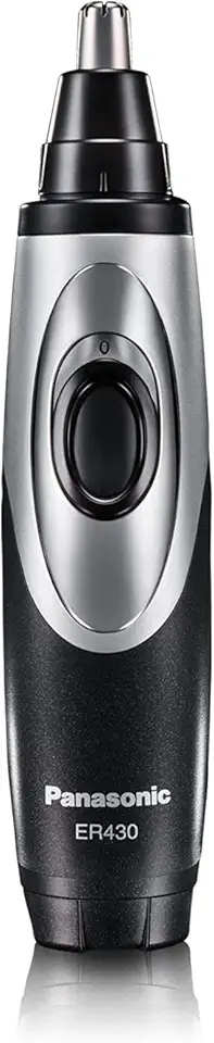 Panasonic ER430K Nose, Ear and Facial Hair Trimmer Wet/Dry with Vacuum Cleaning System