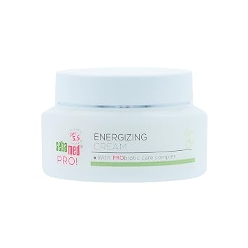 Sebamed PRO! كريم منشط - مركب العناية البروبيوتيك مع مستخلص برعم من أشجار الزان - يحتوي على هيدروكسي برولين الذي يساعد على بناء الكولاجين والإيلاستين في الجلد