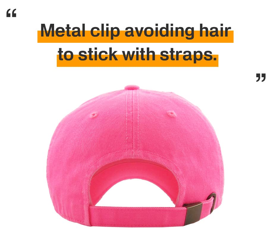 Image of KBETHOS Vintage Washed Distressed Cotton Dad Hat Baseball Cap Adjustable Polo Trucker Unisex Style Headwear