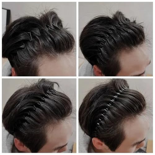 Aro para la cabeza de metal elástico minimalista y duradero 7