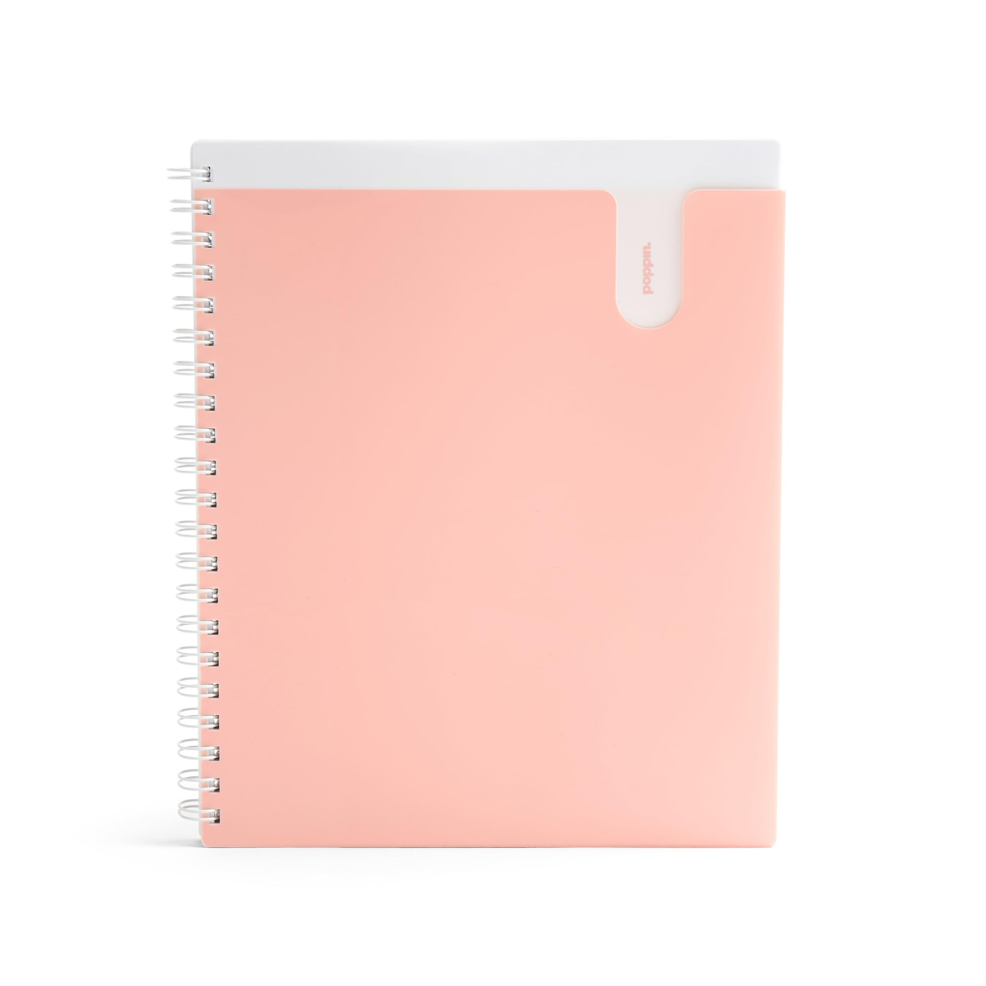 Carnet de poche à spirale 1 sujet blush bloc-notes compact ligné