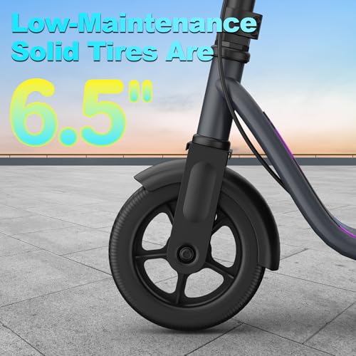 Image of Electric Scooter Adults & Kids,350 /250W Powerful Motor,15 /10 Miles,19 /9 Mph,8.5 /6.5 inch E Scooter with LCD Display