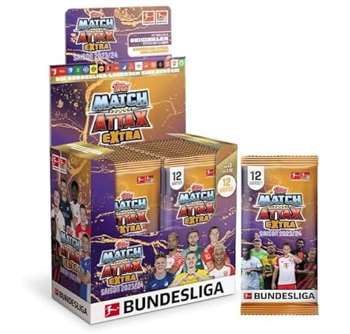 Heartforcards Topps Bundesliga Match Attax Extra 2023/24 Display