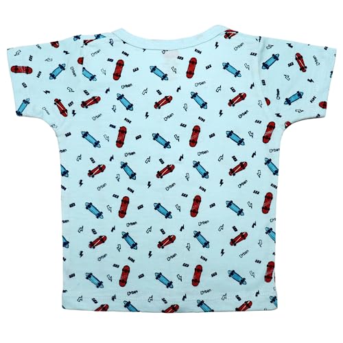 Image of LuvLap Baby Boys & Girls Regular Fit 100% Cotton Half Sleeve Jhabla