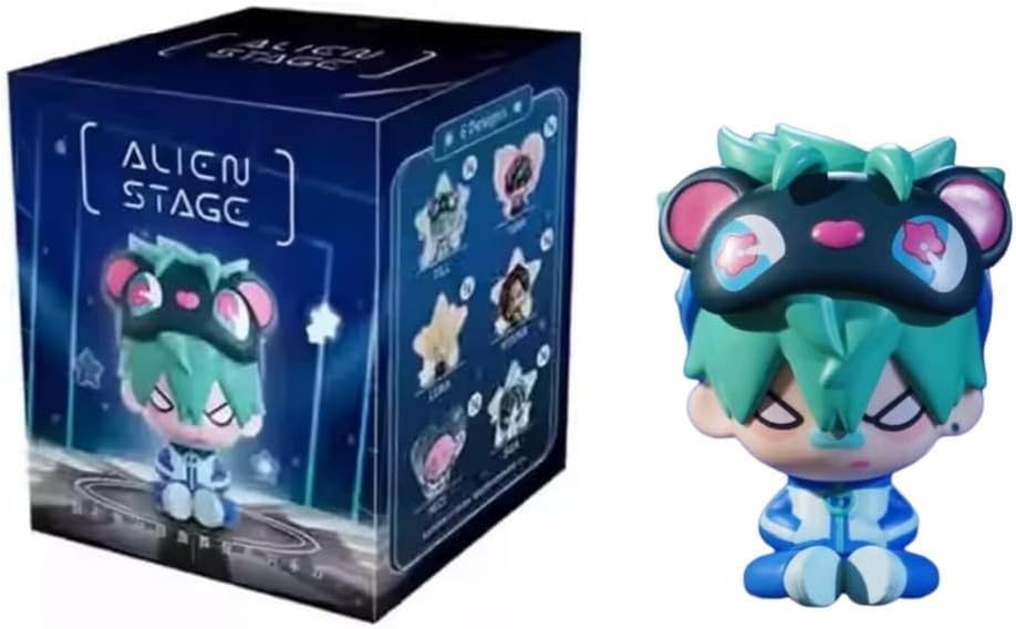 KILA MILA New Anime Alien Stage Series Blind Box Mizi SUA Ivan Till Luka Hyuna Figure Model Collection Display Birthday Gift (Till with Box Open)
