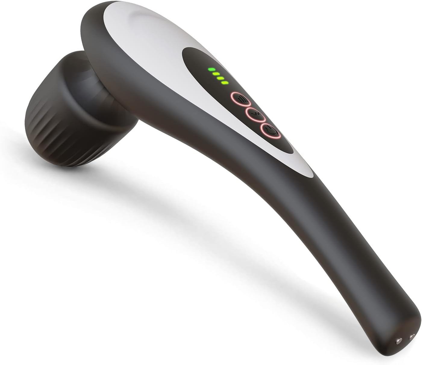 Personal Handheld Vibrating Massager-Cordless Electric Handheld Percussion Muscle Massager, Deep Tissue Massager for Neck Back Shoulder Foot, Portable Seven Wand Massager for Full Body