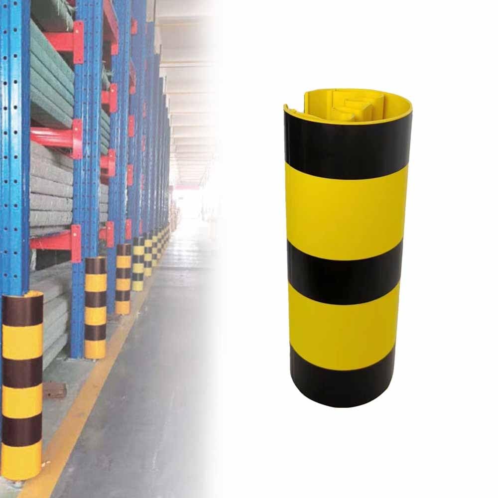 Industrial Column Protector, Garage Pole Protector Padding, High-Visibility Pallet Rack Post Protectors, Depot Shelves Forklift Crash Pads for Parking Car, Wall Column Corner Guard(H:60CM)