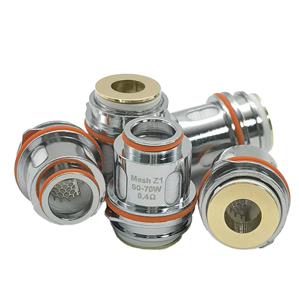 BPQiang 5Pcs Z Series Replacement Mesh Coil Z1 KA1 0.4Ohm for Coils