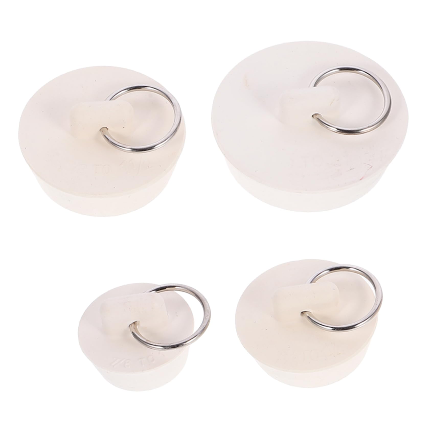 Ciieeo 5 Set Di Tappi Di Scarico Universali Per Vasca E Lavandino Tappi Di Ricambio Per Scarico Vasca Intasato in Gomma Per Lavandino Per Bagno E Cucina 4 Pezzi*5