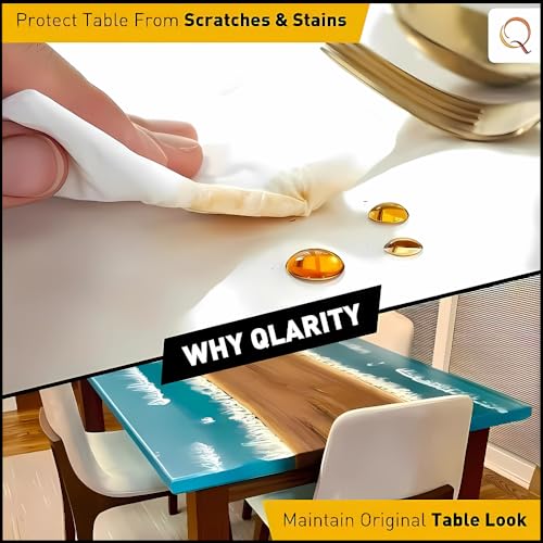 Image of Qlarity Covers 2mm Max Shield PVC Table Cover Frosted, 36 X 66 Inch