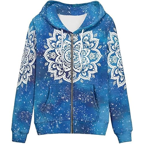 Sweat a capuche homme impression etoilee design decontracte unique