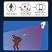GONLEN Tuya WiFi PIR Motion Sensor Outdoor Security Infrared Detector with Strobe Siren Alarm or Doorbell Prompt for Home Anti Theft and Melody Chime Ring Bell Alert Smart Life