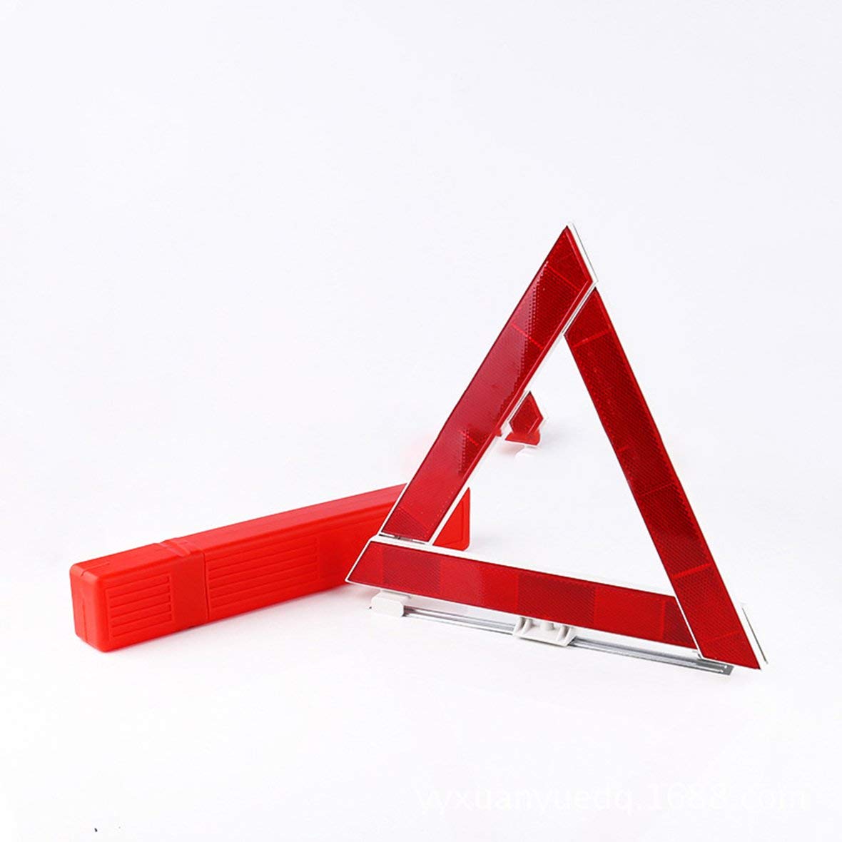 B.L.A. Car Vehicle Emergency Breakdown Warning Sign Triangle Reflective Road Safety foldable Reflective Road Safety