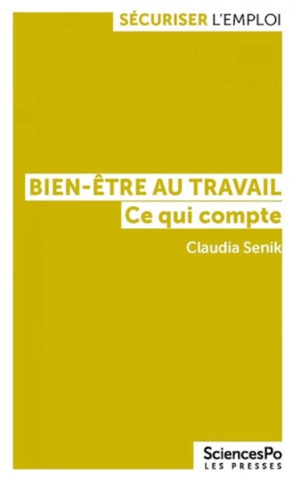 Bien-être au travail - Ce qui compte