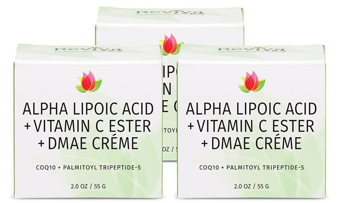 Reviva Labs: Alpha Lipoc Acid Night Cream, 2 oz (3 pack)