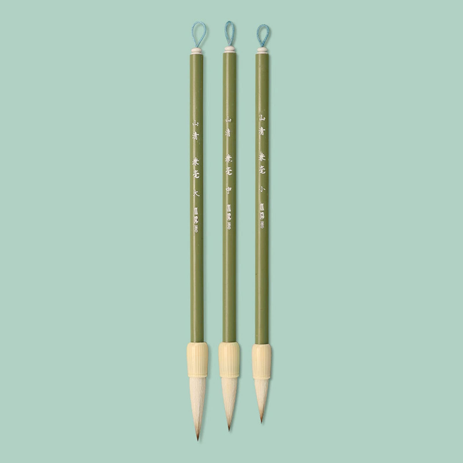 Pennello Per Calligrafia Cinese Maobi - Fatto A Mano Con Peli Misti E Manico In Bambù, Inchiostro Sumi - 6