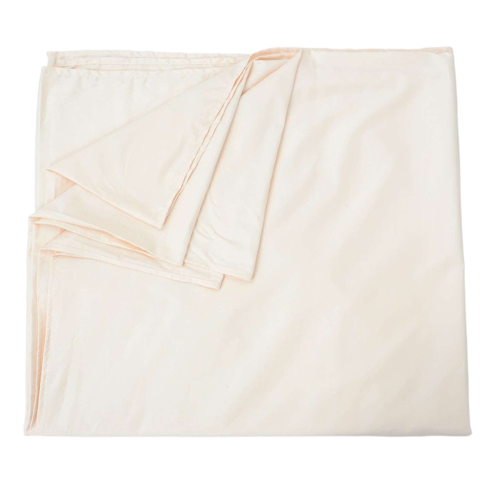 Großes Flaches Laken 270x245cm aus Baumwoll Leinen Mix