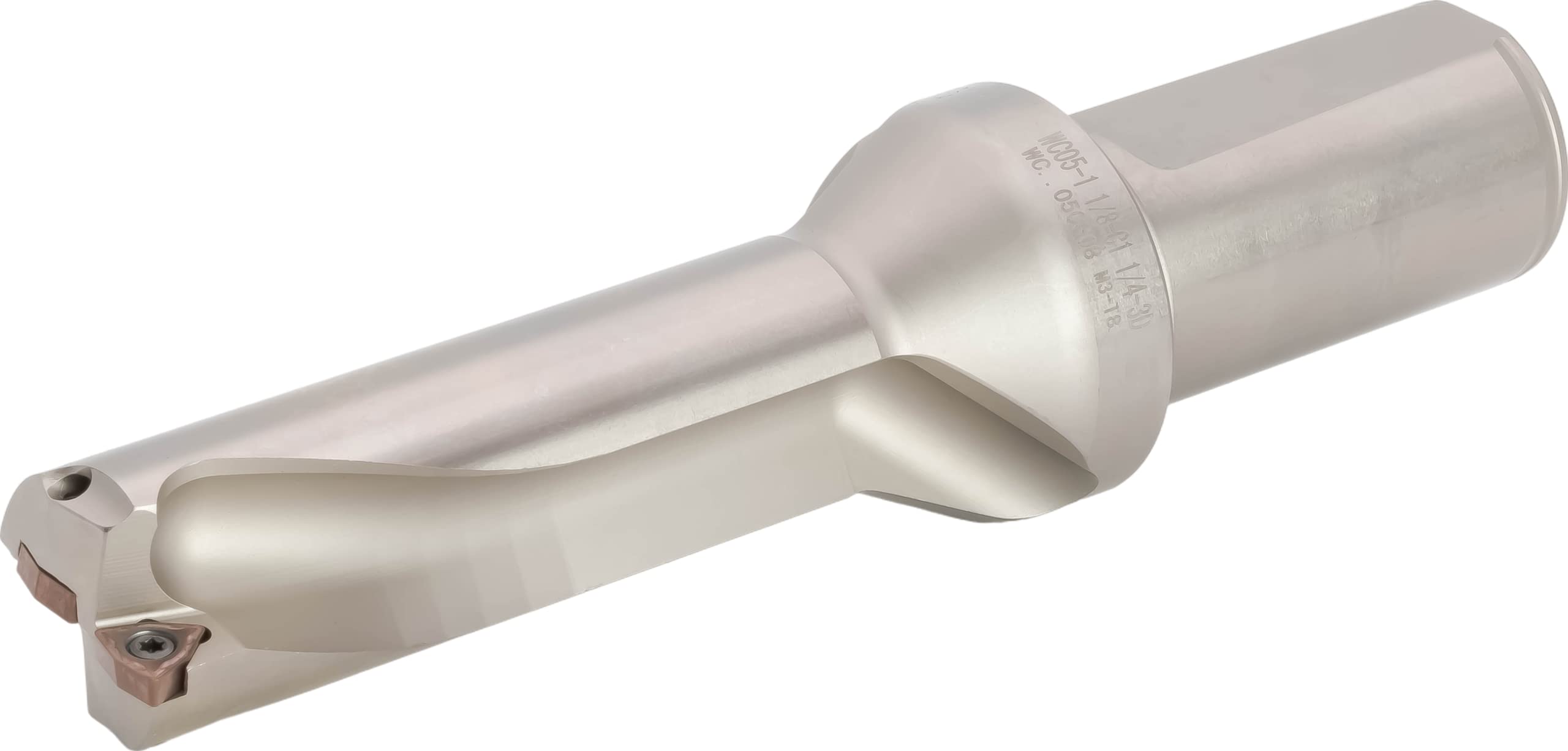 CME Indexable Insert Drill with 10 pcs Carbide Inserts Drill Set, 1 1/8