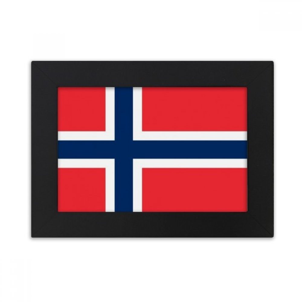 Cadre photo Norvège cadeau idéal de bureau pour les passionnés de voyage