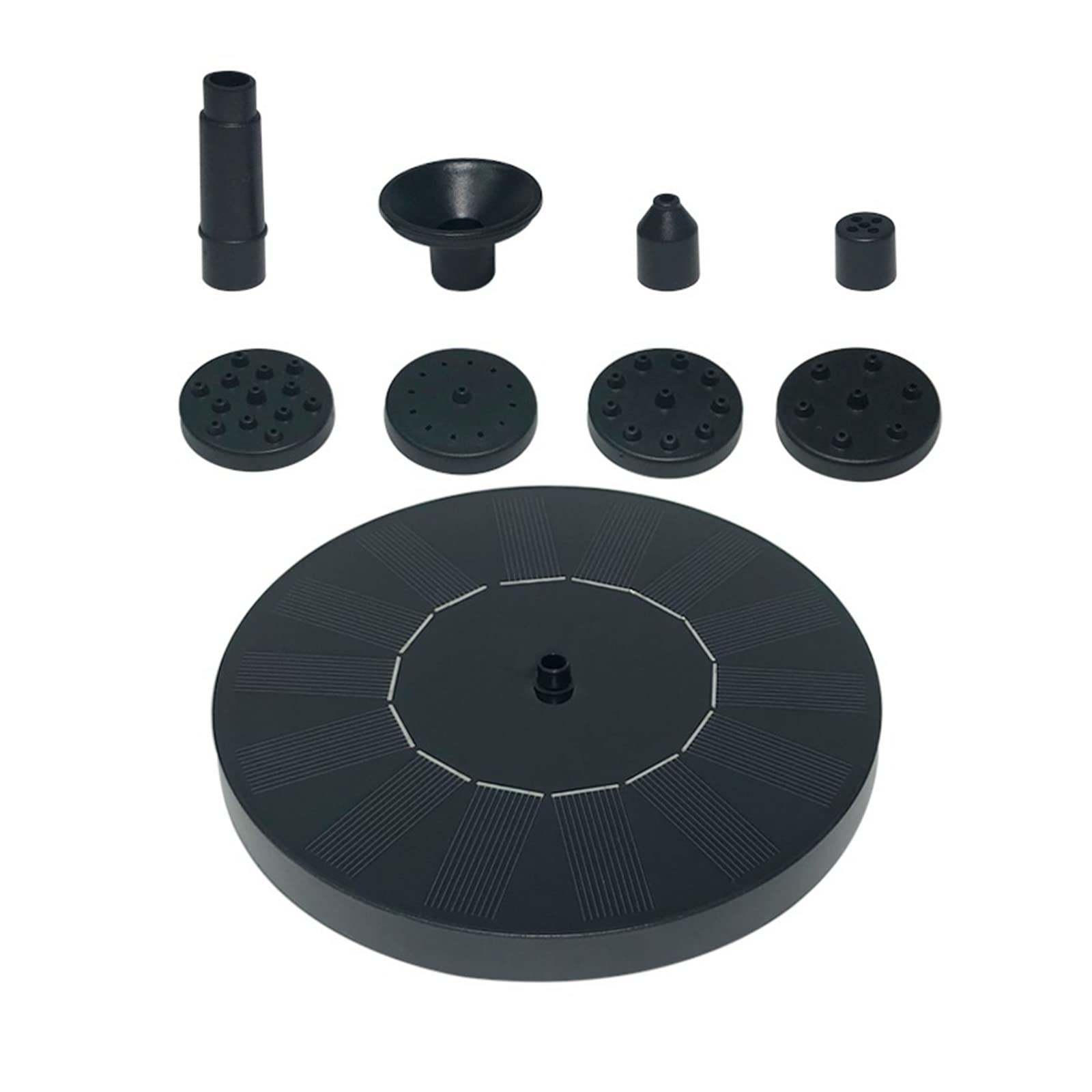 Solar Fountain Outdoor Floating Garden Water Pool Pond Bird Bath Powered Waterfall Pump Efficient Use Of Energy(16CM)