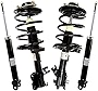 AutoShack KS15992-CST100297 Front & Rear Complete Struts Coil Springs and Shock Absorbers Set 4 Replacement for 2002 2003 2004 2005 2006 Nissan Altima 2.5L FWD