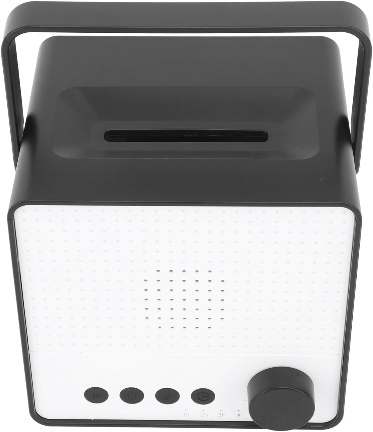 per Uso Domestico Umidificatore a Fiamma, umidificatore Portatile con diffusore di aromi a Rumore Bianco in ABS e Resina for Ufficio