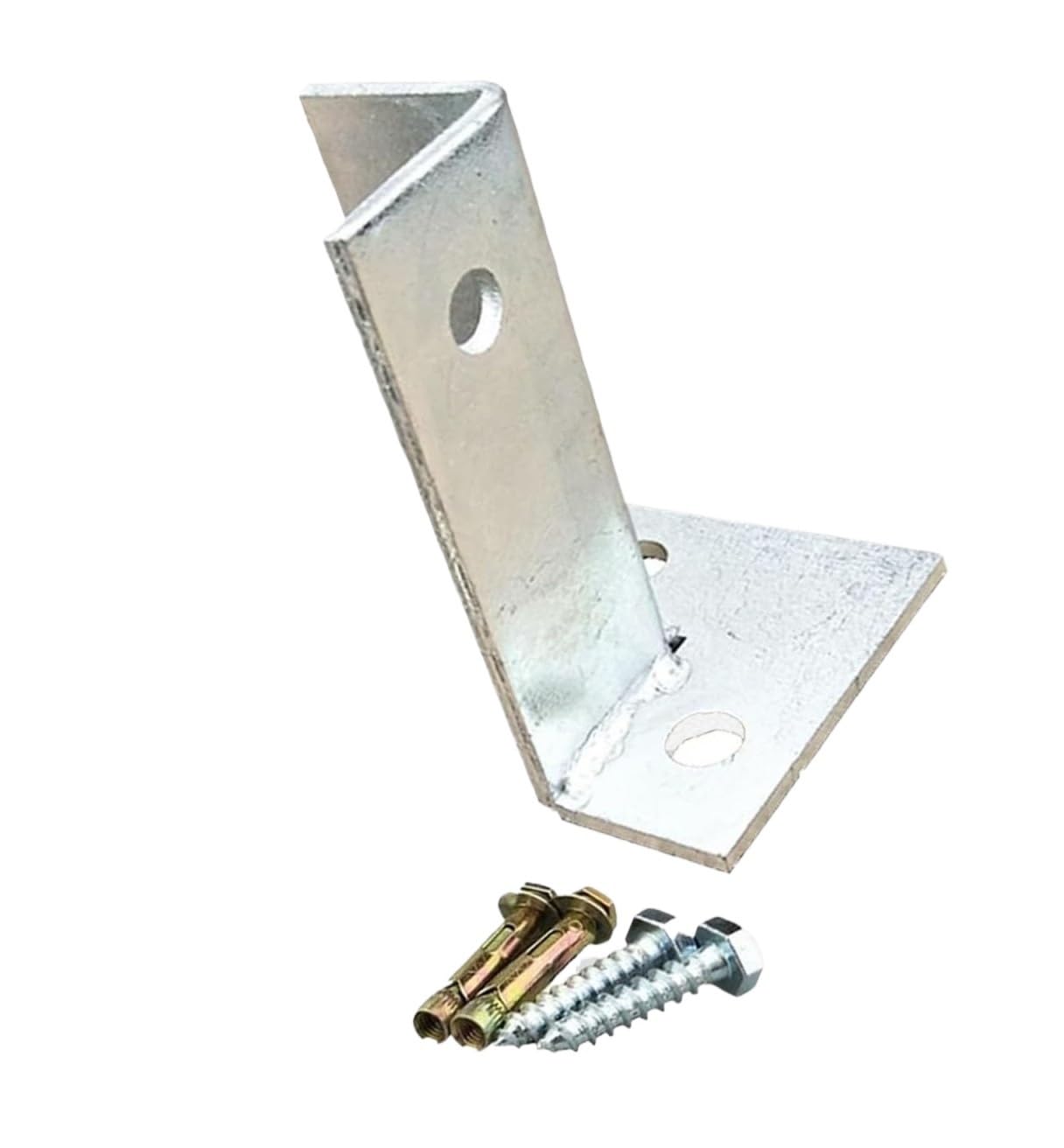 Pgpgp One Color 4" Stainless Steel Post Anchor Bracket For Decks, Pergolas, And Patios - Adjustable Base With Wind Resistance(6Pcs)