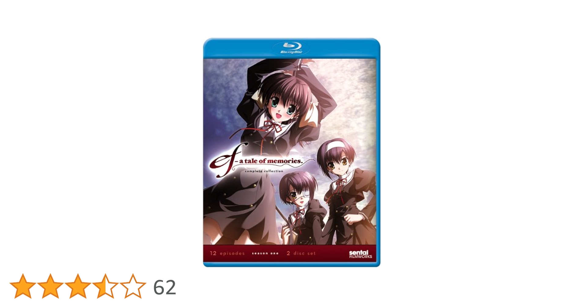 (未使用･未開封品)　ef: A Tale of Memories season one- Complete Collection 北米版 [Blu-ray] 7z28pnb Amazon.co.jp: ef: A Tale of Memories season one- Complete