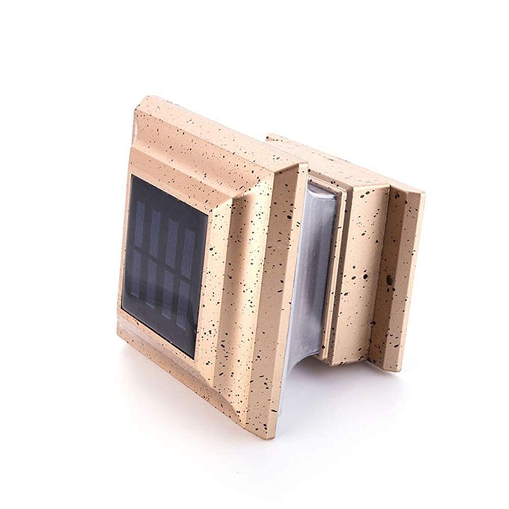 Zewnętrzna odlewana lampa Solarna lampa LED Patio Lights Zewnętrzna wodoodporna willa w stylu ogrodowym Lampa na słupie na dziedzińcu Home Courtyard Pier Lights Path Light