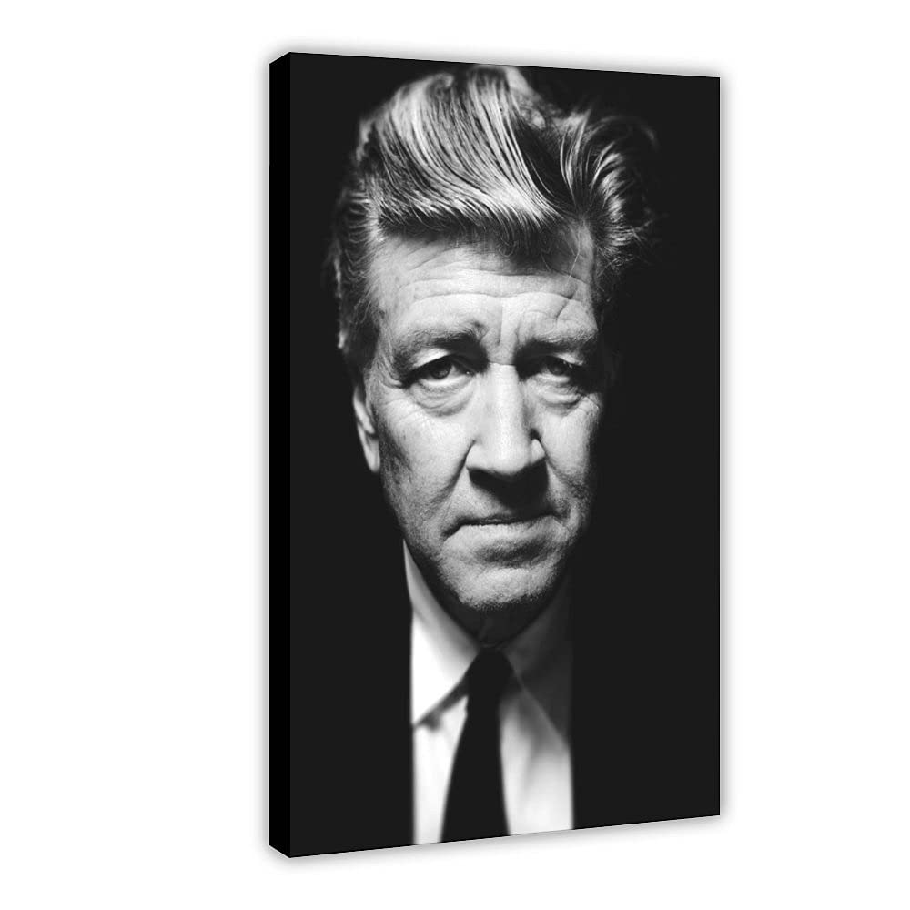 Filmmaker David Lynch 1 Canvas Poster Bedroom Decor Sports Landscape Office Room Decor Gift 24×36inch(60×90cm) Frame：