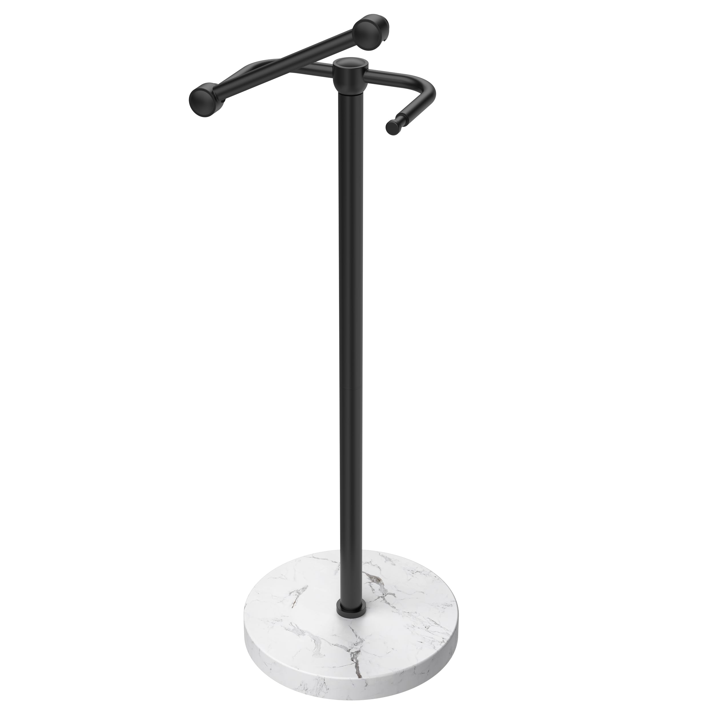 RARXTR Toilet Paper Holder Stand(Matte Black)