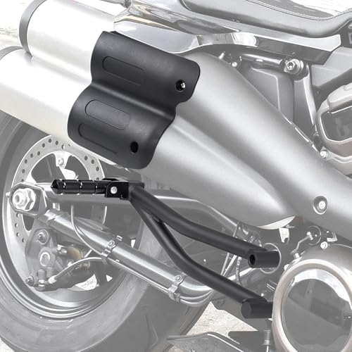 Repose-pieds passager pour Harley Sportster S 1250 avec protection thermique
