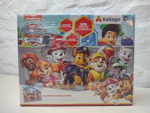 Quebra-Cabeça Patrulha Canina, Xalingo, original