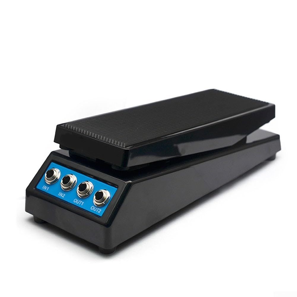 Pedal de Volumen Guitarra Doble Canal Bajo Eléc | doble canal, compatible bajo y guitarra, control para versátil, ideal para mezcla en vivo