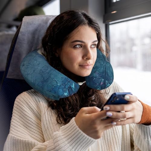 Almohada de Viscoelástica en Forma de U para Viaje miniatura 6