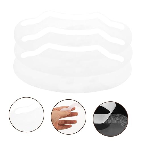 Miniatura 7 de 50 piezas de visera de ducha para corte de cabello, protector facial transparente para salón de belleza, cubierta de ojos cómoda para maquillaje y