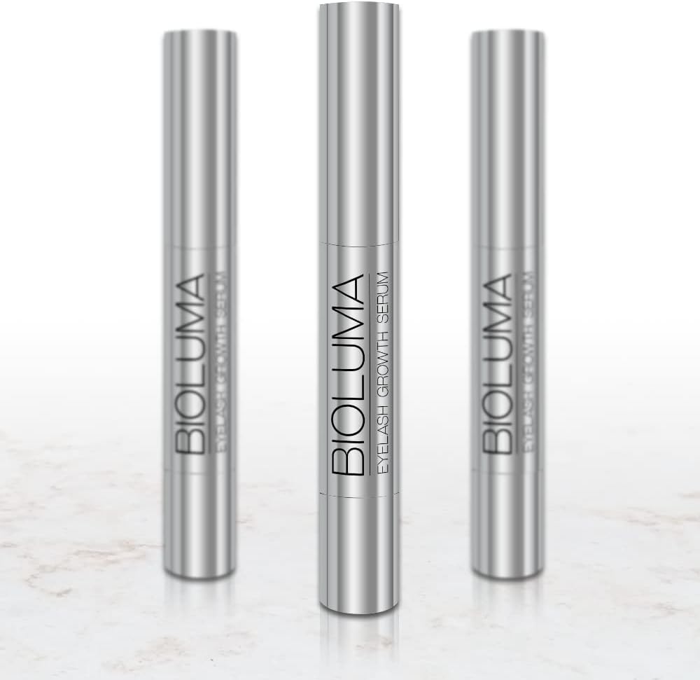 Eyelash Serum (3 PACK) | BIOLUMA - Exclusive Eyelash Growth Activating Serum, Eyelash Enhancing Serum with Advanced Formula & Premium Ingredients
