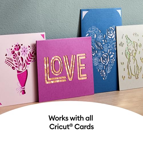 Image of Cricut Joy Xtra Card Mat (4.7 in x 6.6 in) for All Cards, Crafting Mat with Clear Protective Film, for Quick Crafting Using Joy Xtra Cutting Machine.