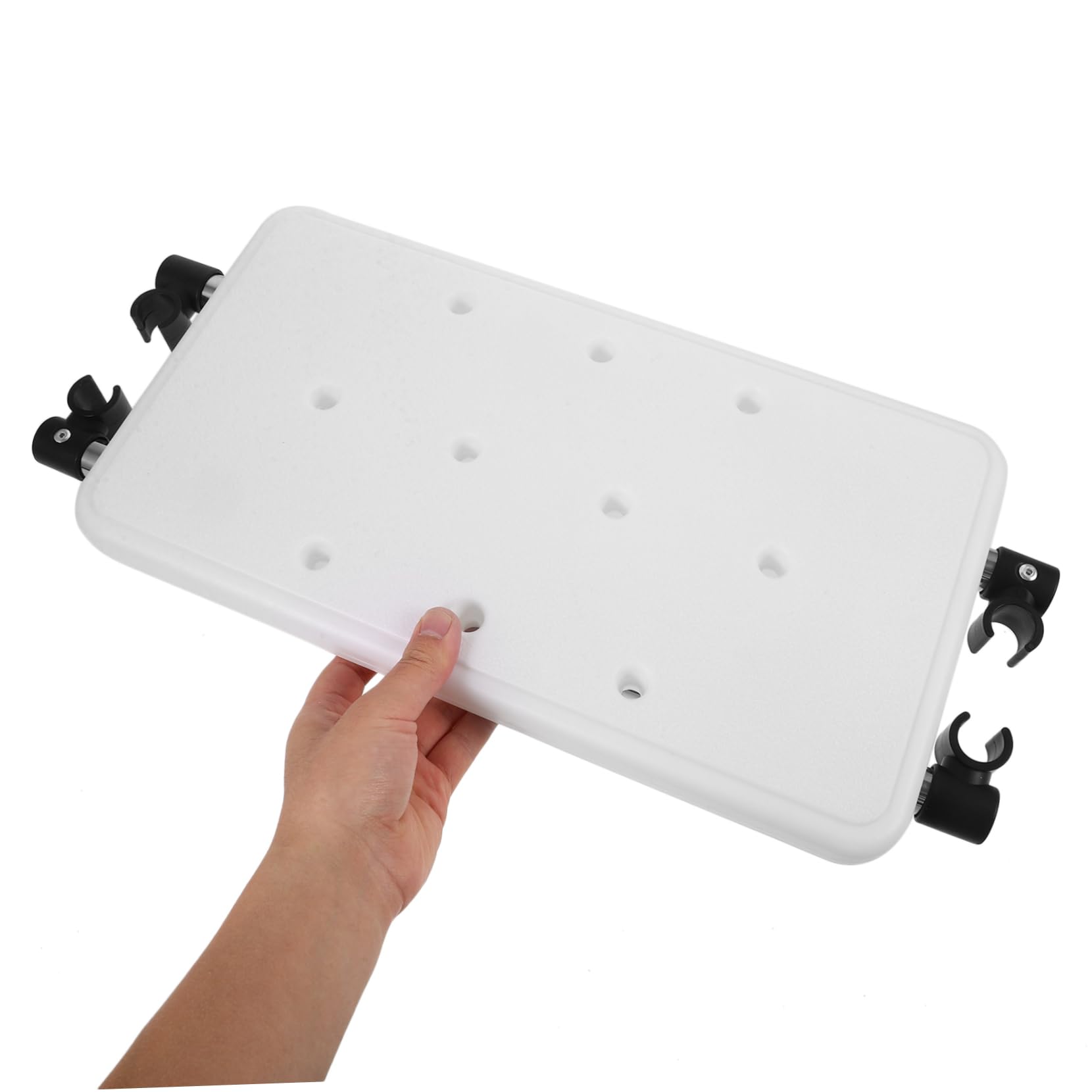 Accessorio Sedile Sostitutivo Design Reversibile per Deambulatore Lega di Alluminio e Plastico, Supporto Stabile e Comfort per Uso in Bagno