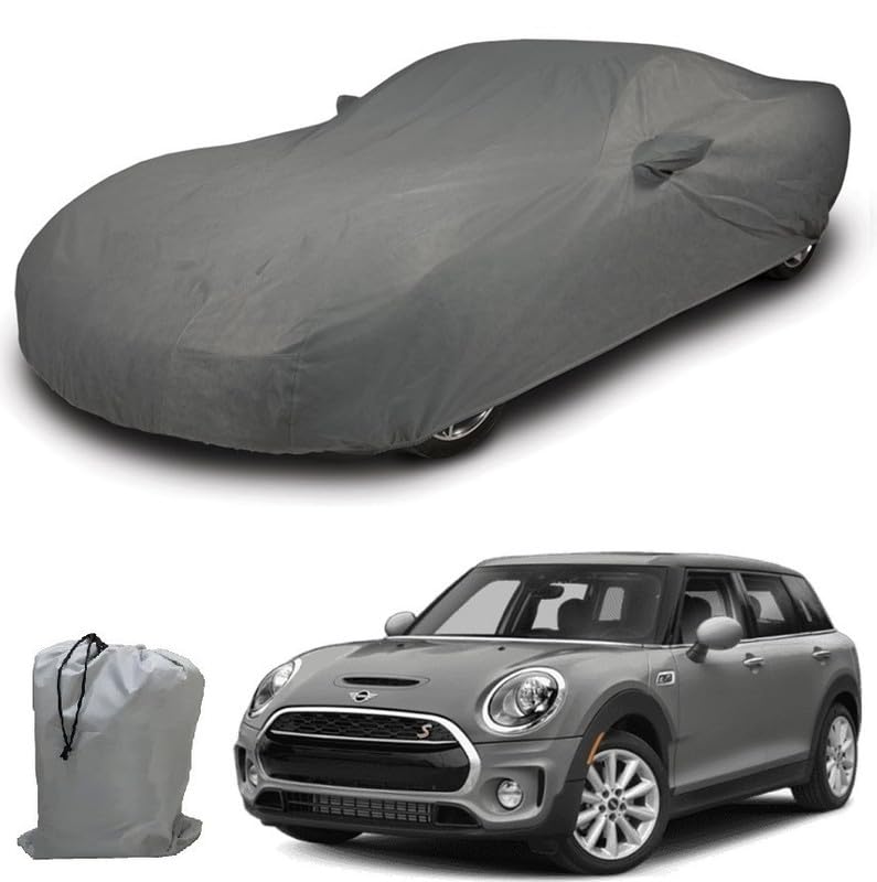 Image of ARCUATE Triple Layer Custom fit Car Body Cover for Mini Clubman |Top Layer Dustrproof | Middle Layer Waterproof | Bottom Layer Scratch Protection | Outdoor Indoor Fabric