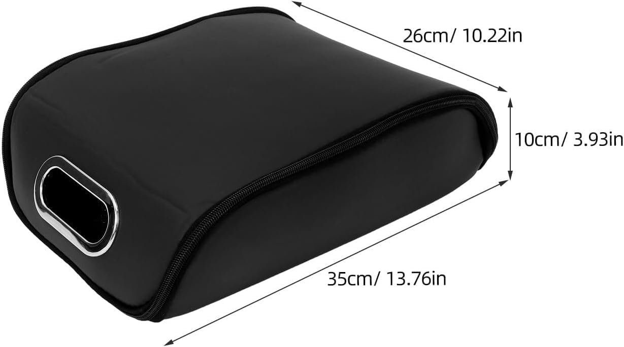 Car Shoe Storage Box for Toyota Tundra (Limited, SR5, Platinum, TRD Pro) 2022-2025 2026, Vehicle Footwear Organizer Protective Sneaker Container Travel Space Saving Trunk Holder,Black