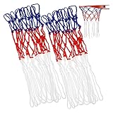 Milisten Basketball Accessories 2-Piece Basketball Net Kit Replacement Nets for Outdoor Indoor Easy Installati